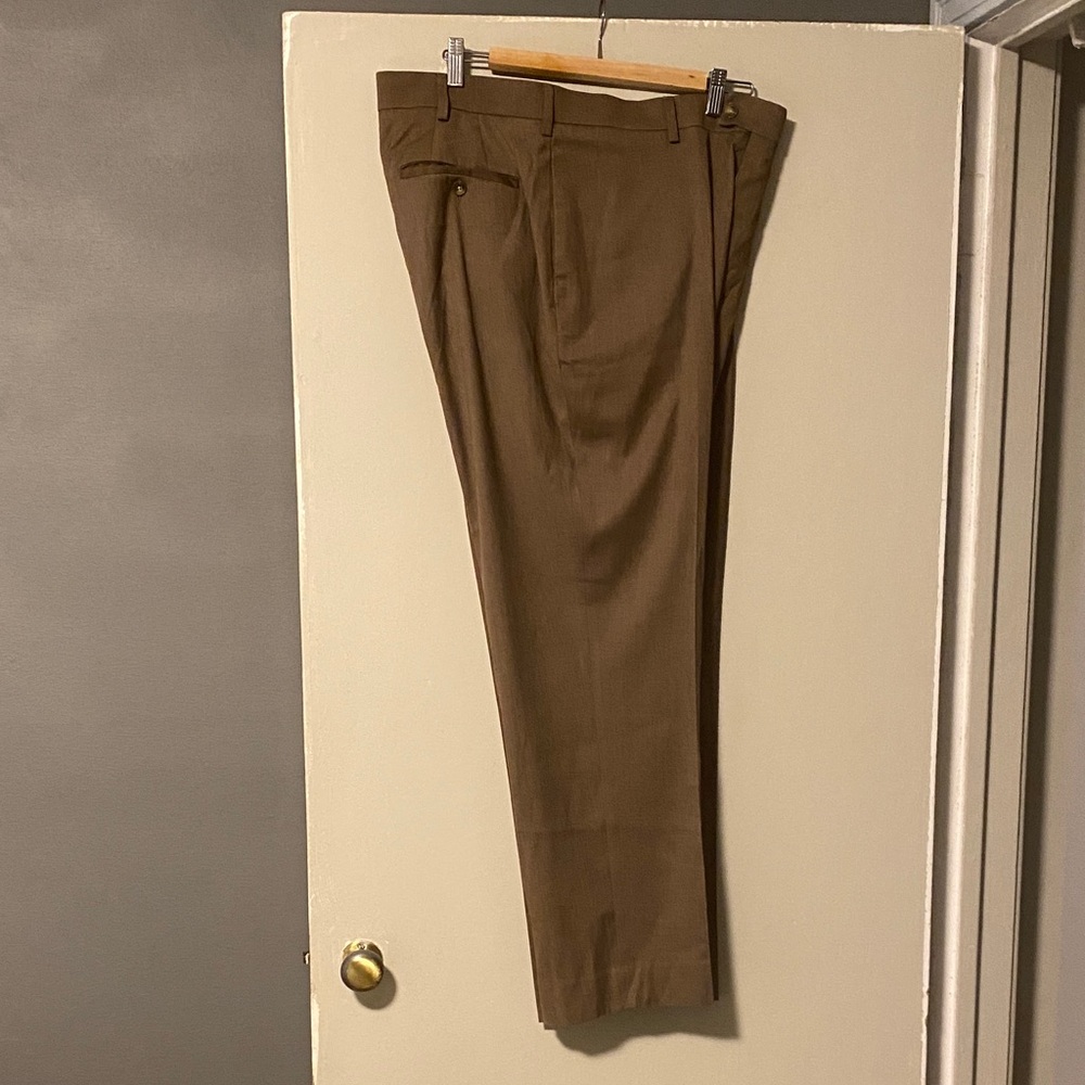 Savane Men's Tan Dress Pants
